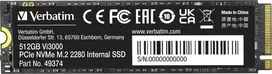 Dysk SSD Verbatim Vi3000 512GB M.2 2280 PCI-E x4 Gen4 NVMe (49374)