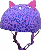 C-PREME Vaikų ir paauglių šalmas „Leopard Kitty“ CPMR-7118643, dydis M, paaugliams nuo 8 metų (54–58 cm)