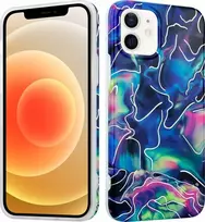 Maxximus MX MARBLE „iPhone 12 Mini“ NAVY / GRANATOWY