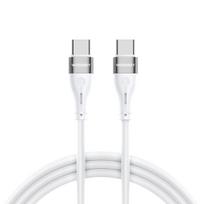 "Wozinsky" WSTCC1 USB-C / USB-C PD 65W 1 m ilgio kabelis - baltas