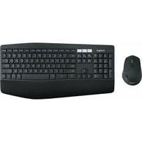 Klawiatura Triton Logitech MK850 Performance Wireless Keyboard and Mouse Combo klawiatura Dołączona myszka RF Wireless + Bluetooth hebrajski Black biały | 920-008520 | 5099206072589