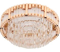 Brilagi - dimeriuojamas LED lubų šviestuvas CROWN LED/41W/230V, skersmuo 48 cm, auksinis + su nuotoliniu pulteliu
