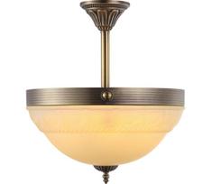 Brilagi - Pakabinama liustra su strypu DAHLIA 3xE27/40W/230V, skersmuo 37 cm, žalvarinė