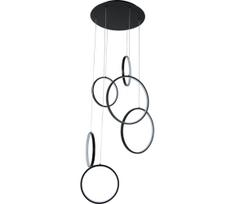 Brilagi - LED pakabinamas šviestuvas ant laido ECHO LED/80W/230V 4000K skersmuo 50 cm juoda