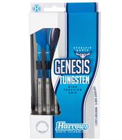 Smiginių priedai, strėlytės Harrows Genesis 25g, mėlyna sp., 54 mm, 3 vnt.