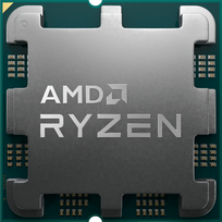 AMD Ryzen 5 6C/12T 7500X3D Desktop CPU (4.5GHz, 102MB, 65W, AM5) tray, with Radeon Graphics