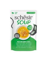 SCHESIR Soup Vištiena su moliūgu 40 g papildoma sriuba katėms