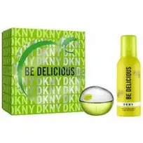 DKNY „Be Delicious“ dovanų rinkinys: EDP 30 ml ir dušo putos 150 ml, 30 ml
