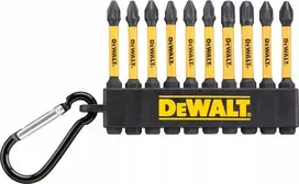 DEWALT ZESTAW KOŃCÓWEK FLEXTORQ 10cz. PH/PZ 57mm BRELOK