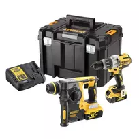 DEWALT KOMPLEKTAS COMBO 18 V DCK229P2T (DCD996, DCH273) 2x5,0 Ah TSTAK