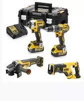 18 V „Combo“ įrankių rinkinys, 4 vnt. DCK440P2T DEWALT