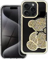 OEM „TEDDY BEAR“ dėklas „iPhone 12 Mini“, auksinis