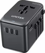 „Unitek“ kelioninis įkroviklis EU/US/UK/AUS PD 100 W