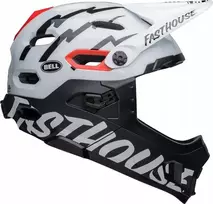 Bell Kask Super DH MIPS Spherical fasthouse matte gloss black white roz. L (58–62 cm)