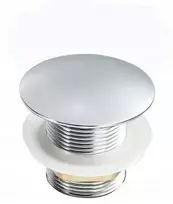 Keramag praustuvo uždengimo dangtelis, chromuotas (nerūdijantis plienas / plastikas), 44 mm (S)