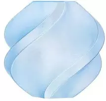 „BambuLab“ filamentas „Bambu Lab“ PETG, permatomas, 1,75 mm, 1 kg – komplekte su daugkartinio naudojimo ritė – permatomas šviesiai mėlynas}