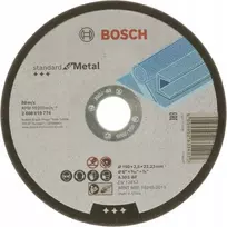 „Bosch“ pjovimo diskas, standartinis, skirtas metalui, 150x2,5x22,23 P