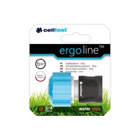 „Cellfast“ greitojo sujungimo jungtis „Ergo“ su stabdymo funkcija, 3/4'' (53–125)