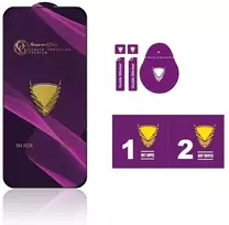„OG Premium“ grūdintas stiklas, skirtas „Xiaomi Redmi Note 14 4G“ / „14 5G“, juodas rėmelis