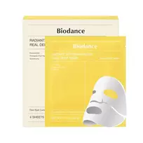 Biodance Set, Vita Niacinamide, Brightening, Sheet Mask, For Face, 4 pcs, 34 g