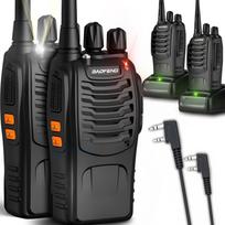 Racija Baofeng BF-888S PMR (2 vnt.) 5W, iki 8 km, su ausinukais