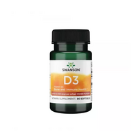 Swanson Vitaminas D3 4000 su linų sėmenų aliejumi (90 kaps.)