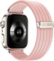 Tech-Protect watch strap Nylon Huawei Watch Fit 3/4/4 Pro/5/5 Pro, light pink