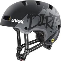 Uvex Kid 4 Style MIPS kids’ cycling helmet, dirt black matt