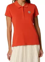 Polo marškinėliai moterims  - Oranžinė (M)