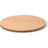 Plokščia poveržlė stalo kojoms, MDF 115 mm skersmens, 5 mm storio