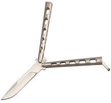 Balisong Peilis Silver