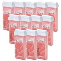 Vaško kasetė ItalWax Rose, 12x100 ml