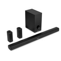 „Audizio SB100“ 5.1 garso sistema su soundbar, žemųjų dažnių garsiakalbiu ir 2 erdvinio garso garsiakalbiais, 160 W