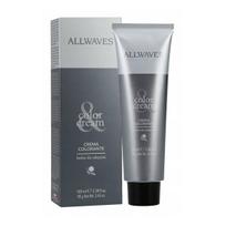 Allwaves Cream Color plaukų dažai, ilgalaikis dažymas, 100 ml 8.00 intensyvus šviesus blondinė.