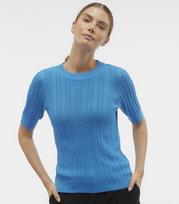 Vero Moda moteriškas megztinis 10286032*02, mėlyna/ib, XS