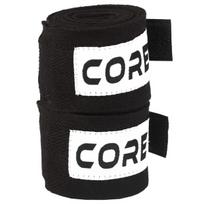 Core rankinės bokso bintai 2,5x250cm, juodi