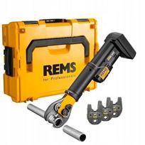 Rems Mini Press S 22v Acc akumuliatorinis presas su 3 replėmis