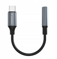 Wozinsky WACM-01 USB-C adapteris – 3,5 mm mini lizdas – juodas