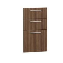 Virtuvinės spintelės durelės VENTO D3S_H-40/82 Franklin Walnut