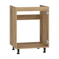 Pastatoma virtuvinė spintelė VENTO DK-60/82 Ąžuolo Craft