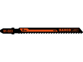 Bahco Siaurapjūklio geležtės 1,45x132mm 8TPI Bimetal, T-fiksatoriuis, 4-65mm kietai medienai 5vnt.
