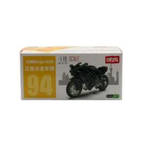 1/18 Kawasaki Ninja H2R Motorcycle Toy Model CCA Caipo 1:18 Diecast Vehicle Miniature Free Wheels Collection Gift Boys Children juoda