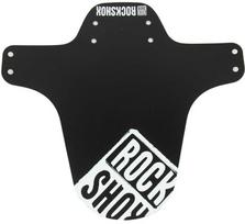 „RockShox“ MTB purvasaugis – juodas su baltu apgadinto logotipo spaudiniu