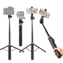 KINGJOY M080 70in Extendable Selfie Stick Tripod Handheld Photography Bracket Desktop Tripod Stand with 1 4 Inch Screw juoda