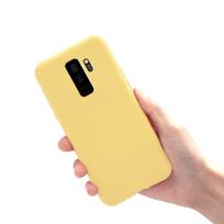 For Samsung Galaxy S9 Case SM-G960F Cute Candy Matte Cover Soft Silicone TPU Phone Case For Samsung S9 Plus S9+ G965F Back Cover Galaxy S9 geltona