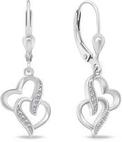 Brilio Silver Brilio Sidabrinis Romantic sidabrinis auskarai Hearts EA467W