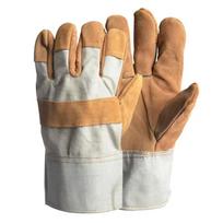 1 Pair Labor Protection Leather Work Gloves Thickened Gardening Gloves  Protection Safety Supplies Style 1