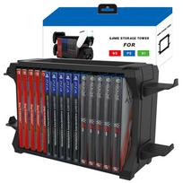 Multifunctional Game Storage Holder for PS5 CD Disc Headphone Rack Stand Support Bracket for PlayStation 5 New only Game Holder juoda