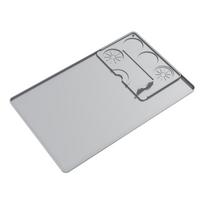 Silicone Coffee Machine Mat, Dish Drying Mat, Powder Pressing Mat, Anti Slip and Dirt Resistant Coffee Tamper Tool Cushion (Light Grey,48x30cm) šviesiai pilka spalva