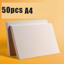 50 vnt A4 aliejinis pastelinis meno popierius, puikiai tinka pradedantiesiems menininkams, suaugusiems, 8,26*11,41 colio 50pcs